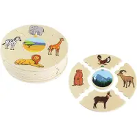 Beleduc Puzzels leefgebieden - Dieren