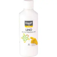 Creall lino blockprintverf wit, 250ml