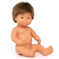 Miniland European Down Syndrome Baby Boy Doll 38 Cm Beige Kinderen