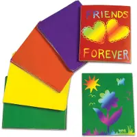 Colorations - kleur kraskaart met design, 100st.