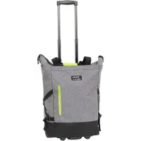 Punta Trolley 'Unser Klassiker' grijs gemêleerd / groen / lila