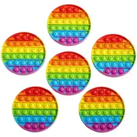Learning Resources Alphabet Sensory Bubble Poppers,Set van 6