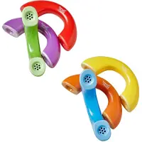Learning Resources fonemische telefoon speelgoed set van 6 voor kinderen. - 3+