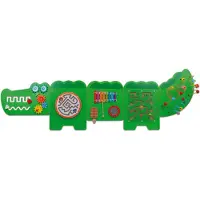 Vigatoys Wandspeelbord Krokodil, lengte 187cm