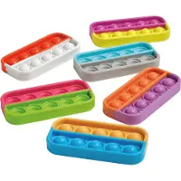 Learning Resources Ten-Frame Sensory Bubble Poppers (Set van 6) - 3+