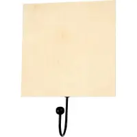 Creativ Company Garderobehaken, 12x12 cm, 10 stuks.