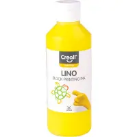 Creall lino blockprintverf geel, 250ml