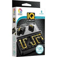 SmartGames IQ Circuit - Logisch Denkspel & Reispuzzel - 120 Opdrachten - Verbind de stippen - Educatief Solospel - Vanaf 8 Jaar