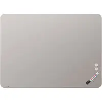 Legamaster Frameless glassboard - ronde hoeken - 90x120 cm - Warm Grey