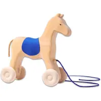 Grimm's houten trekfiguur Paard