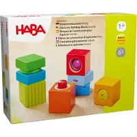 Haba Plezier met Geluiden Houten Ontdekkingsblokken met Akoestische Geluiden (Mad