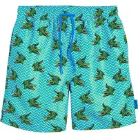 Playshoes Zwemshorts aqua / geel / donkergroen / lichtrood