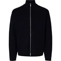 Selected Gebreid vest 'SLHTeller' marine