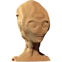 Cartonic -3D puzzel- Alien- Puzzel-Cadeau-Kinderen en volwassenen- DIY- Ecologisc- Spelen