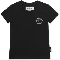 Philipp Plein Shirt zwart / transparant