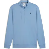 Puma x REIGNING CHAMP golfjack met kwartrits voor Heren, Blauw, Maat XL