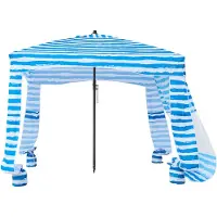 Vevor strandcabana 183 x 183 cm