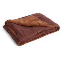 HAY Air Quilt plaid Iron red, 140x200 cm