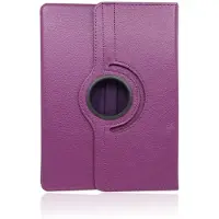 Rico Vitello Hoesje geschikt voor Apple iPad 10.5 2019 inch 360° Draaibare Wallet case /flipcase stand/ hardcover achterzijde/ kleur Paars
