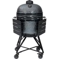 Urban Chef Kamado Barbecue Large Deluxe Metallic Look 128 X 80 X 120 Cm