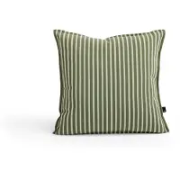 HAY Terrazza kussen Olive bold stripe, 50x50 cm