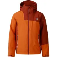 Dare 2b Kinderen Ontdekken III Waterdichte Jas (Verbrand Oranje)