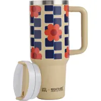 Regatta Orla Kiely Bloemen Geïsoleerde Reisbeker (Oranje)