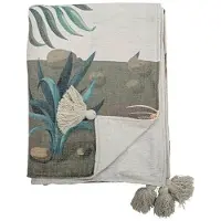 Creative Collection plaid Peacock (155x130 cm)