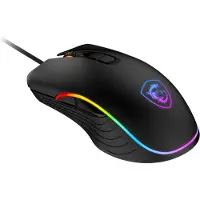 MSI S12-0402300-HH9 Forge GM300 Gaming Maus, Black, USB