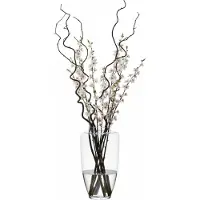 Hakbijl Glass Bloemenvaas de luxe - transparant - glas - H60 x D35 cm - Bloemen / boeketten / siertakken - 15 liter