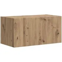 vidaXL TV Wandkast 60 x 31 x 29,5 cm Ambachtelijk Eiken Bewerkt hout