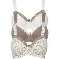 Bonprix Beugel bh (set van 3) met katoen maat 100