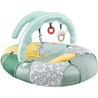 Sophie de Giraf Cocoon’aire – Opblaasbare babygym en Speelplek met Boog, Zacht & Comfortabel, Stimuleert Zintuigen en Motoriek voor Baby’s vanaf 0+ maanden
