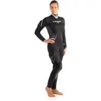 Cressi Ice 7 Mm Woman Semi Dry Suit Zwart XS Vrouw