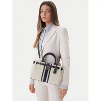 Tommy Hilfiger American Icon Mini Tote White Canvas/blue Size: OS | Handbags Outlet | Dames | Zwart