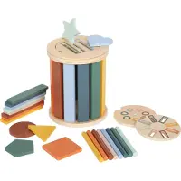 Small Foot - Houten Montessori Sorteerspel met Trommel