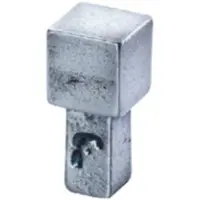 Jolie Meubelknop One 12 mm oud zilver