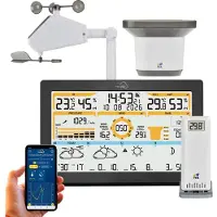 TFA-Dostmann TFA Weerstation, WLAN, zwart, modelnummer 35.8106.01