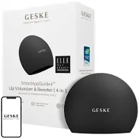 GESKE Silicone lippenvergroter 4-in-1 met applicator (grijs)
