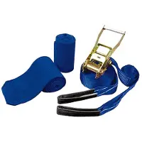 Softee Equilibrium Strap Slackline Blauw 140 x 5.5 cm
