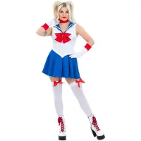 Smiffys Manga Sailor Moon Dame Kostuum - Maat L