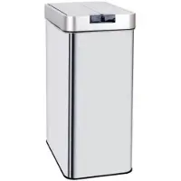 Kitchen Move 60L Grijze Keukenafvalemmer - Verplaatsbare Prullenbak