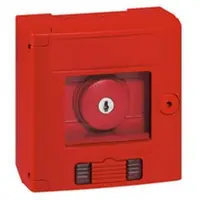 Legrand 038009 Beveiligingskast, IP44, IK07, met drukknoopschakelaar en LED-verlichting.