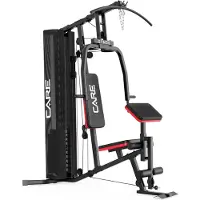 Care fitnessapparaat Gym50 165 x 200 cm staal zwart