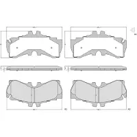 Brembo P 83 205 Remblokken