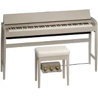 Roland Kiyola KF-10 Digital Piano with Stool Sheer White