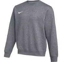 Nike Park 26 Fleece Crew Sweater Donkergrijs Wit