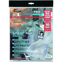 Ultra pro 9-Pocket 11-Hole Platinum Pagina (10 stuks)