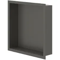 Ivy Aia Inbouwnis 30x7.5x30 cm Metal Black PVD