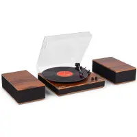 Audizio Tupelo platenspeler met boxen - Platenspeler Bluetooth - LP
